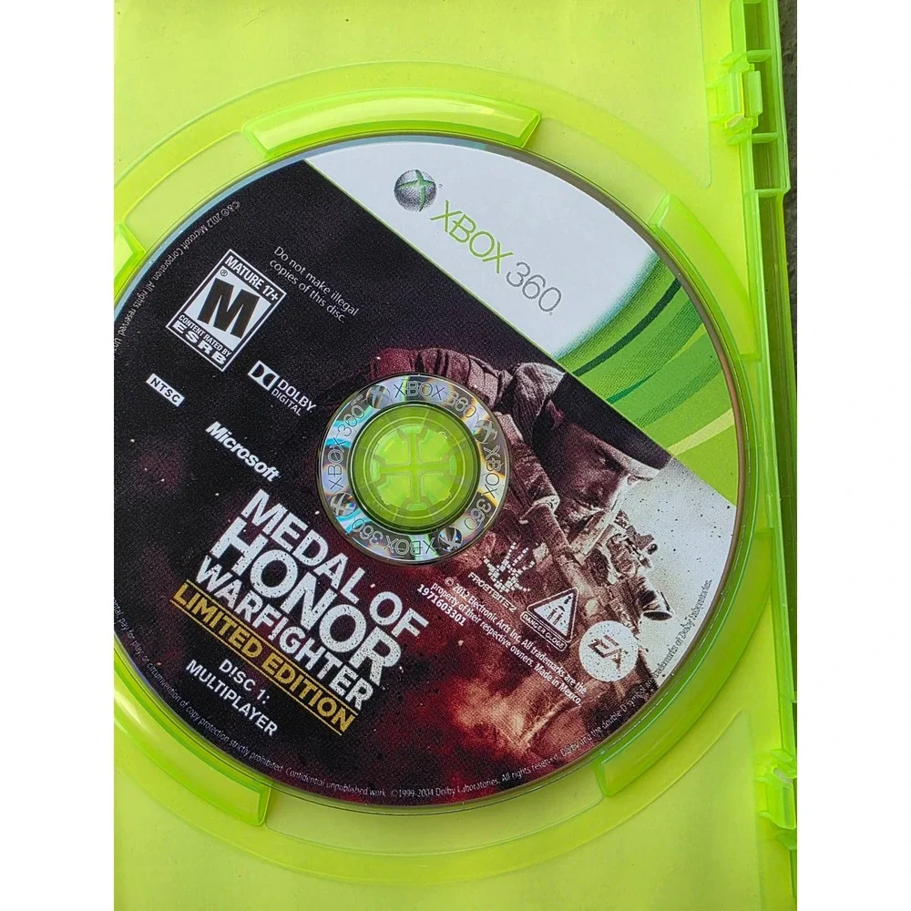 Xbox 360 Game Lot Battlefield 3 4‎ Medal of Honor Warfighter Call of Duty Ghosts